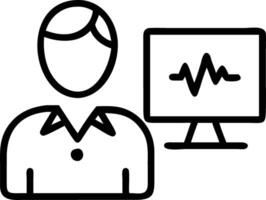 Bokeh digital art of tech savvy healthcare technician maintaining advanced equipment with copy space Set 5 vector