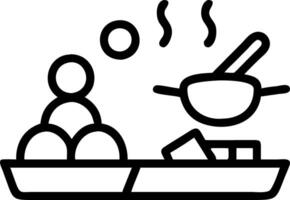 Bokeh Digital Art of a Family Preparing Breakfast Together vector