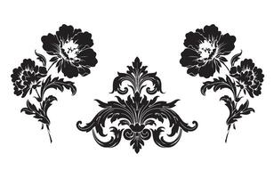 Elegant Floral Ornament Pattern Art for Home Interiors vector