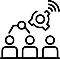 Candid photo of a team of engineers developing smart manufacturing systems in a factory with copy space Set 3 vector