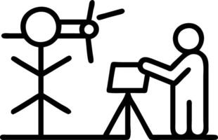 Candid photo of a team of engineers conducting wind tunnel tests with copy space Set 2 vector