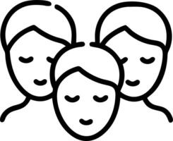 Candid image of group doing facial masks together copy space above. Set 2 vector