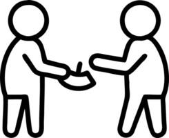 Candid image of children exchanging sweets with elders in a living room with copy space below. vector
