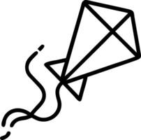 Candid image of a community kite festival in an open field with copy space to the side. vector