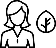 Businesswoman overseeing sustainable procurement in environment setting copy space Set 2 vector