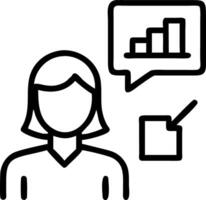 Businesswoman analyzing green logistics data in macro close up copy space vector