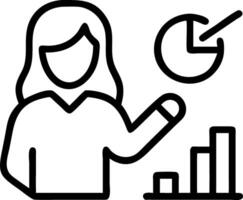 Businesswoman analyzing digital green supply chain data in macro close up copy space vector