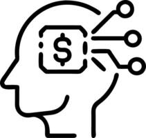 Business team using AI powered financial planning tools in macro close up copy space Set 3 vector