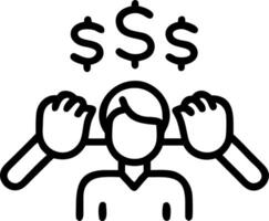 Business team stressed with financial audit in close up copy space Set 2 vector