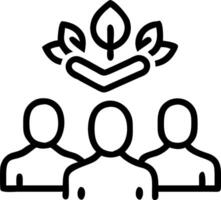 Business team implementing sustainable logistics in soft abstract setting copy space Set 3 vector