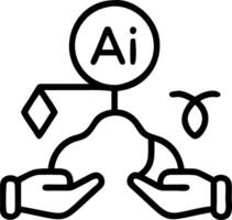 Business team implementing AI driven green supply chain in soft abstract setting copy space Set 2 vector