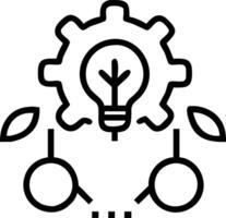Business team implementing AI for green supply chain in bokeh digital art copy space vector