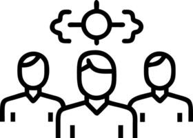 Business team facing technological challenges in high tech office copy space vector