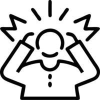 Business team feeling overwhelmed with project deadlines in macro close up copy space vector