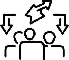 Business team experiencing workflow disruptions in plain background copy space vector