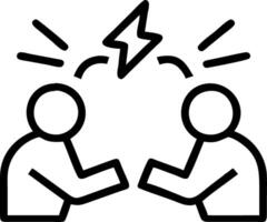 Business team experiencing communication barriers in soft abstract environment copy space Set 3 vector