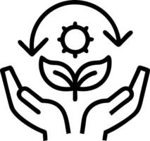 Business team enhancing eco friendly procurement in bokeh digital art copy space Set 2 vector