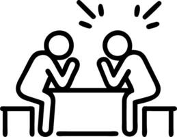 Business team dealing with technological failures on glossy desk copy space vector