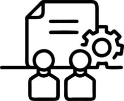 Business team collaborating on legal compliance plain background copy space on top. Set 6 vector