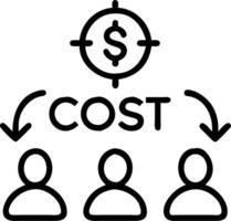 Business team collaborating on cost benefit strategies in candid setting copy space vector