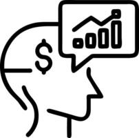 Business professional using AI powered financial analysis tools with soft abstract digital art copy space vector