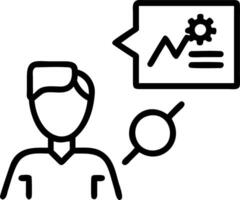 Business professional using AI powered predictive analytics in close up copy space Set 2 vector
