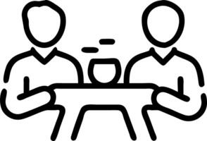 Business picnic in park with team activities and copy space vector