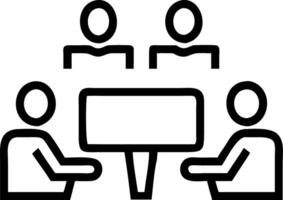 Business meeting with digital green technology Set 2 vector