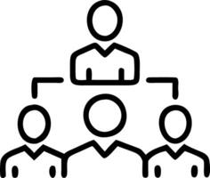 Business leaders planning network expansion in a glossy high rise office with copy space vector