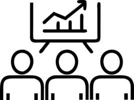 Business leaders reviewing network intelligence reports in a plain conference room with copy space vector