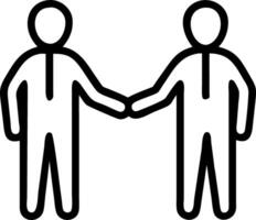 Business graduates networking in a plain background copy space on left vector