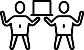 Business graduates holding laptops in glossy office copy space on left Set 5 vector