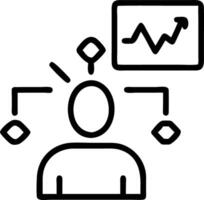 Business executive utilizing AI driven inventory management tools with bokeh digital art copy space vector