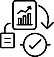 Business executive reviewing sustainable logistics in macro close up copy space vector