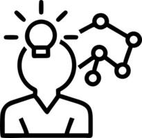 Business executive using AI powered market analysis tools in macro close up copy space Set 2 vector