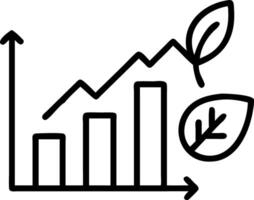 Business executive analyzing sustainable supply chain data in macro close up copy space vector