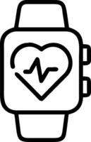 Bokeh telemedicine wearable health devices with copy space vector