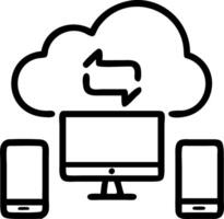 Bokeh telemedicine cloud data management copy space vector
