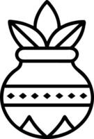 Bokeh Soft Pongal Decorations vector
