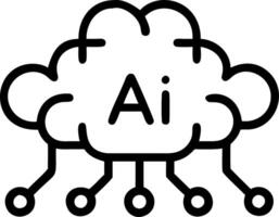 Bokeh digital art of business team utilizing AI for strategic innovation with copy space vector