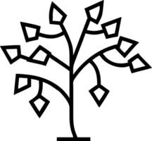 Bokeh digital art of a tree with leaves made of flags and copy space on the side. vector