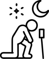 Blue Monday Evening Routine vector