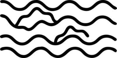 Abstract waves of colors blending together with copy space vector