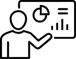 Candid shot of executive using holographic touch screen for business presentation with copy space vector