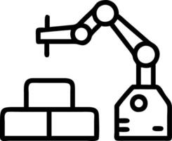 Candid photo of technician operating AI powered packaging machine with copy space vector