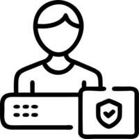 Candid photo of tech savvy healthcare IT specialist managing digital records with copy space Set 3 vector