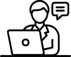 Candid photo of tech savvy healthcare consultant using telemedicine platform with copy space vector