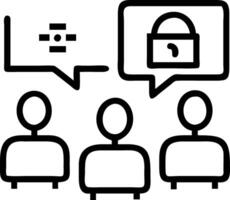 Candid photo of data security analysts reviewing encrypted data streams with copy space vector