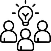 Candid photo of diverse team brainstorming digital transformation strategies with copy space vector
