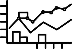 Abstract representation of data analytics in corporate environment vector